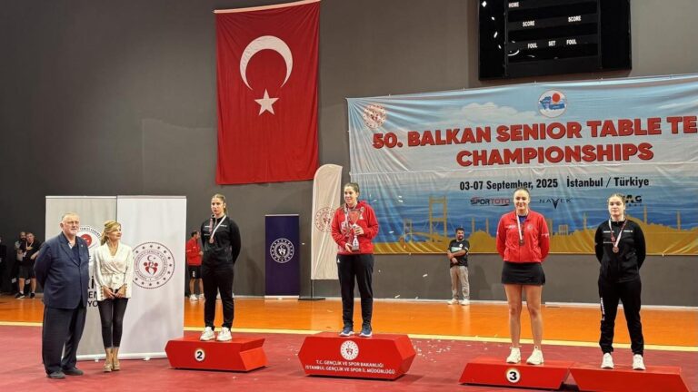 Arany, ezüst és bronz – tarolt a zentai Makszuti Anetta a Balkán-bajnokságon