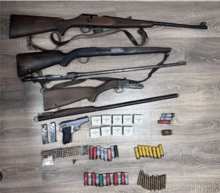 Egy 83 éves férfit tartóztattak le Bácson illegális fegyvertartás miatt