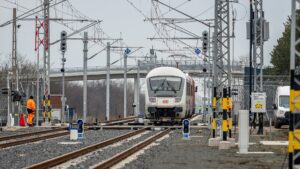 Elindult a tesztvonat a Budapest-Belgrád vasútvonal magyarországi szakaszán 