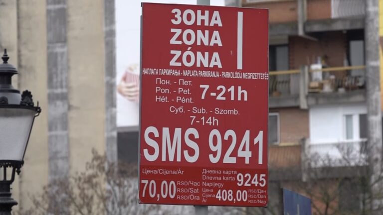 Februártól drágult a parkolás Szabadkán