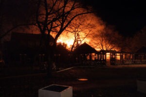 Szinte porig égett a palicsi Kisvendéglő