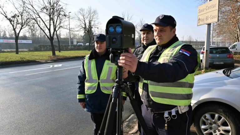Egy héten át ellenőrzik a gyorshajtókat Szerbiában
