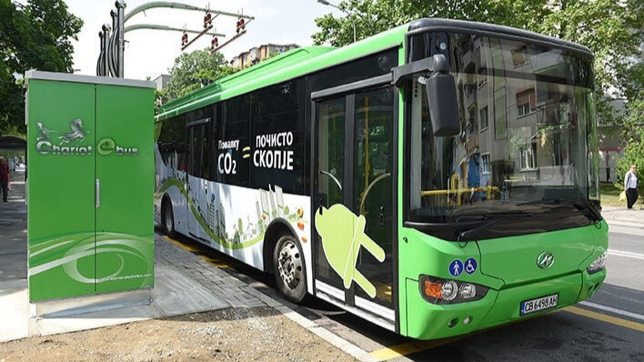 150 elektromos busszal újítaná meg tömegközlekedését Észak-Macedónia