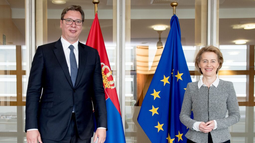 Szerbia reformfolyamatáról tárgyalt Vučić és Ursula von der Leyen