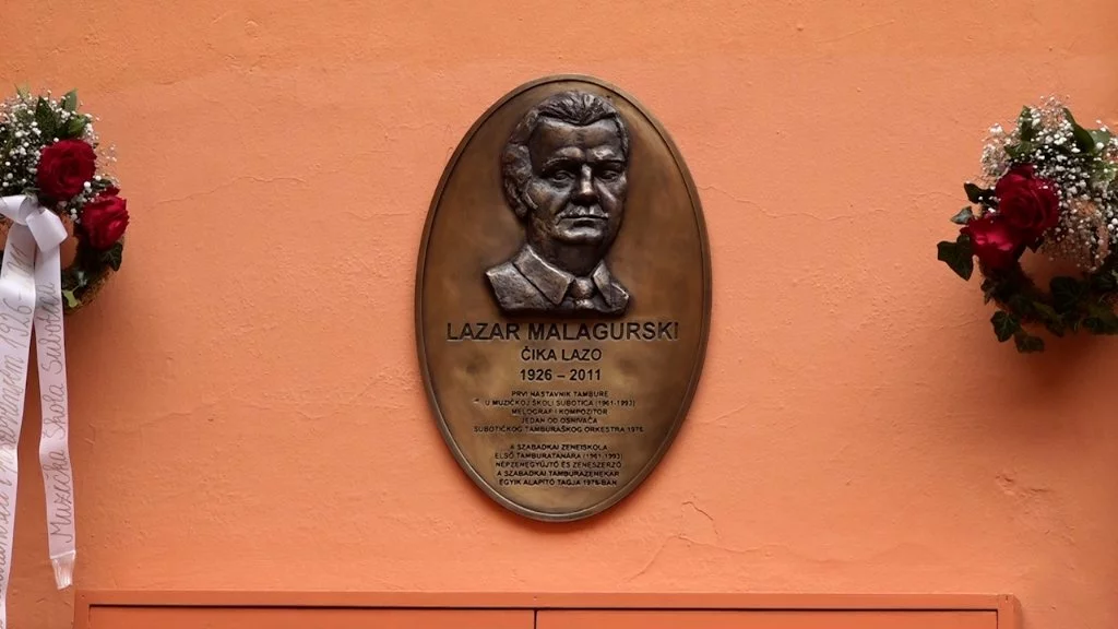 Maradandó emléket kapott a szabadkai tamburaoktatás meghonosítója