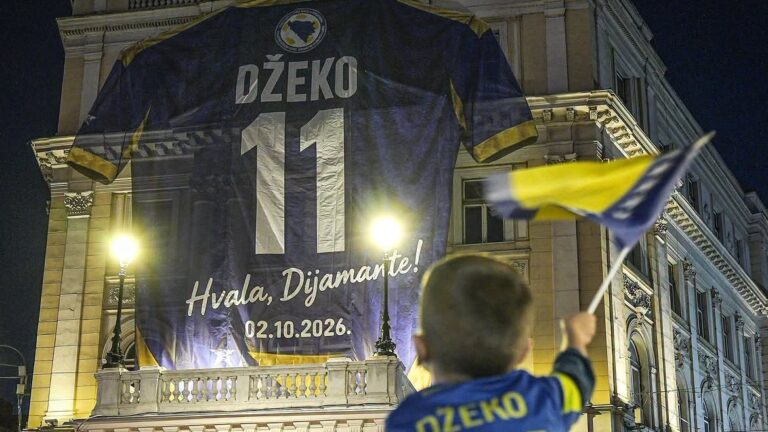 Utoljára ölti magára a bosnyák válogatott mezét Edin Džeko